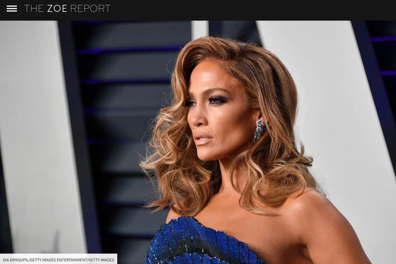 Press Feature: Jennifer Lopez in AMAVII on The Zoe Report-AMAVII Eyewear