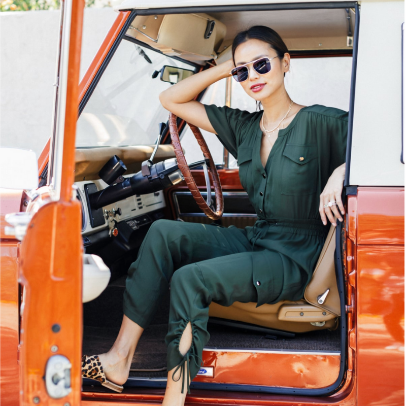 Jamie Chung's Summer Style-AMAVII Eyewear