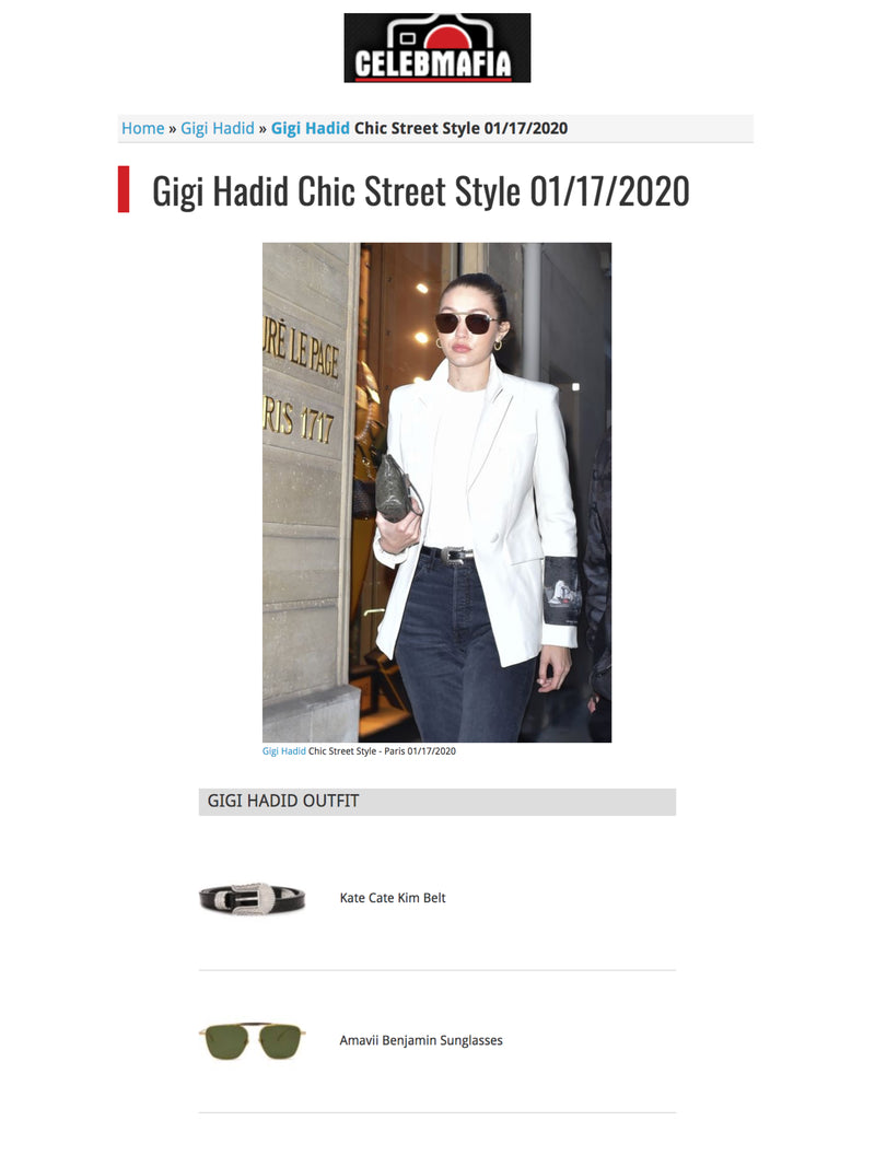 BENJAMIN X GIGI HADID X CELEB MAFIA
