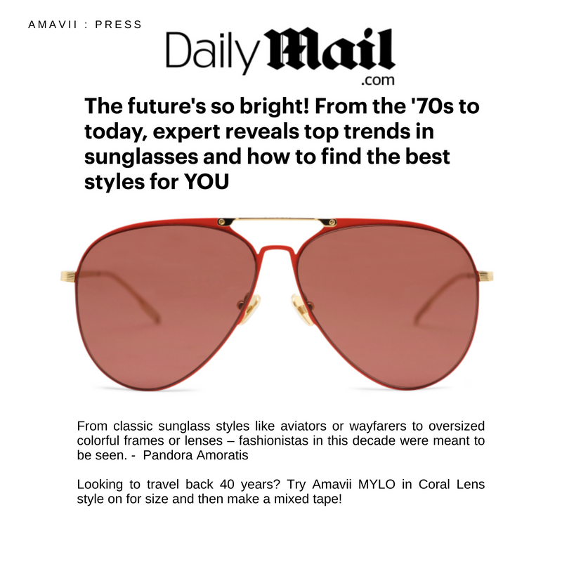 The future's so bright! From the '70s to today, expert reveals top trends in sunglasses and how to find the best styles for YOU