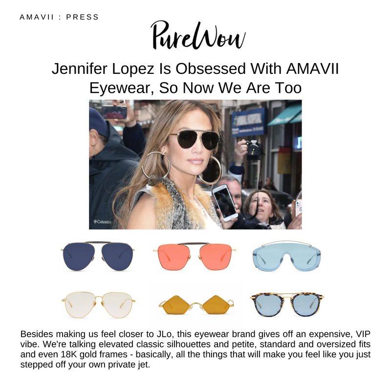 Jennifer Lopez Is Obsessed With AMAVII Eyewear, So Now We Are Too!
