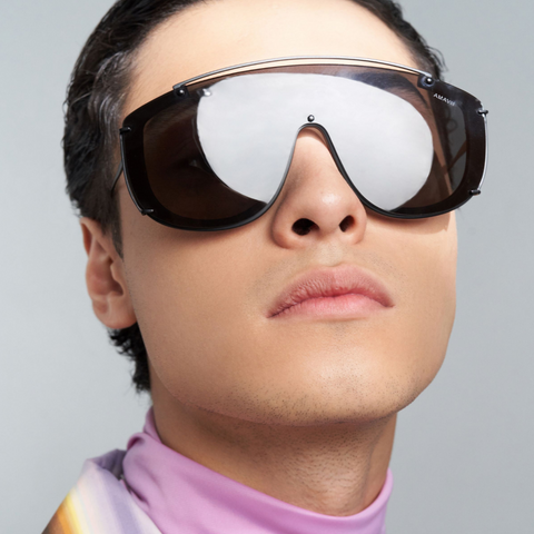 JANE FRANCES Matte Black AMAVII Eyewear