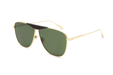 LONDON - 18K Gold Green Lens